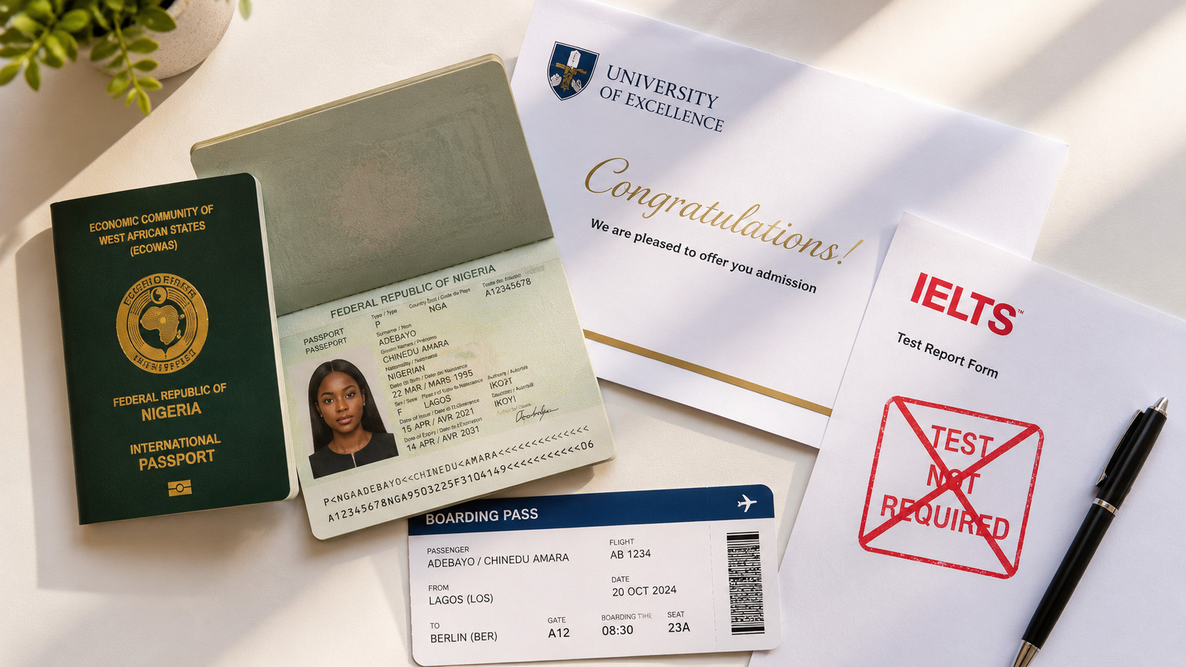 Fully funded scholarships for Nigerians without IELTS 2026